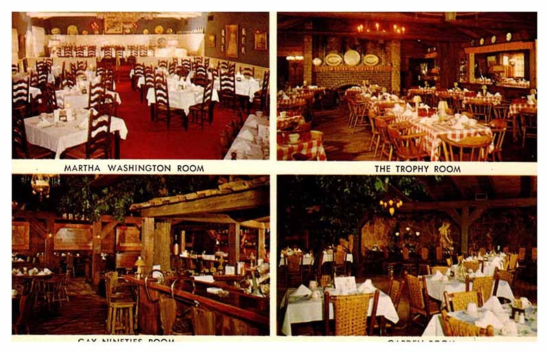 Postcard RESTAURANT SCENE Rockton Illinois IL m/09 AT2296