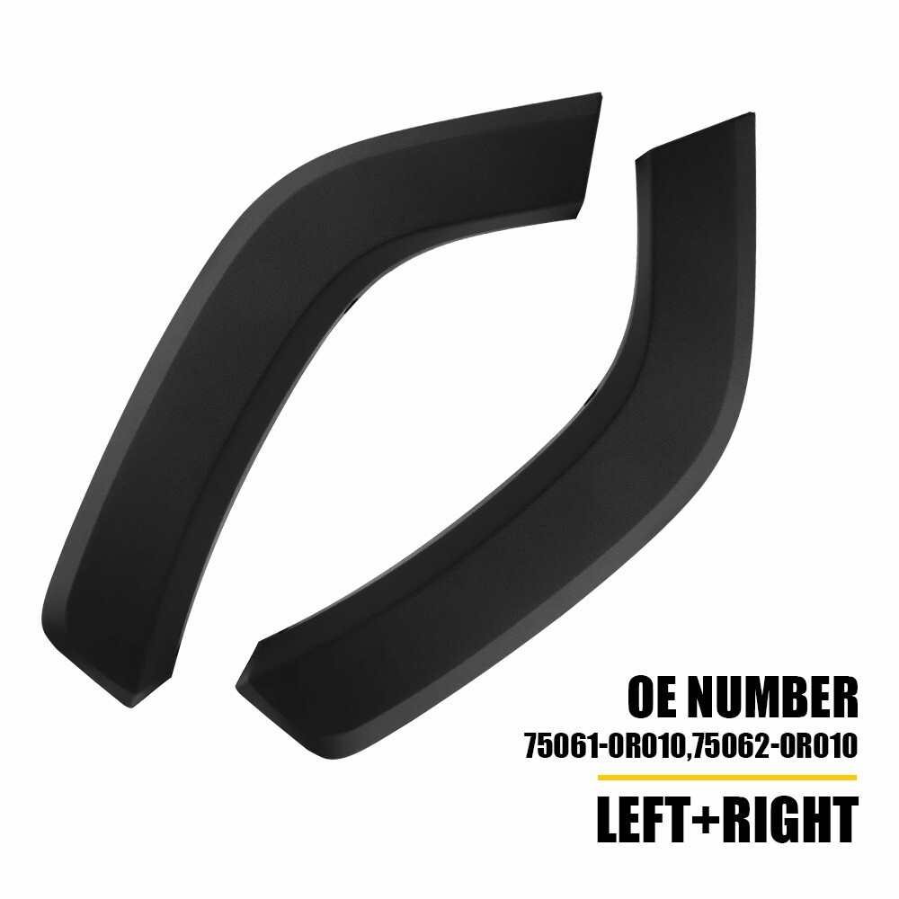 For 2019-2024 Toyota RAV4 Rear Fender Flare Trim Molding Left & Right Wheel Trim