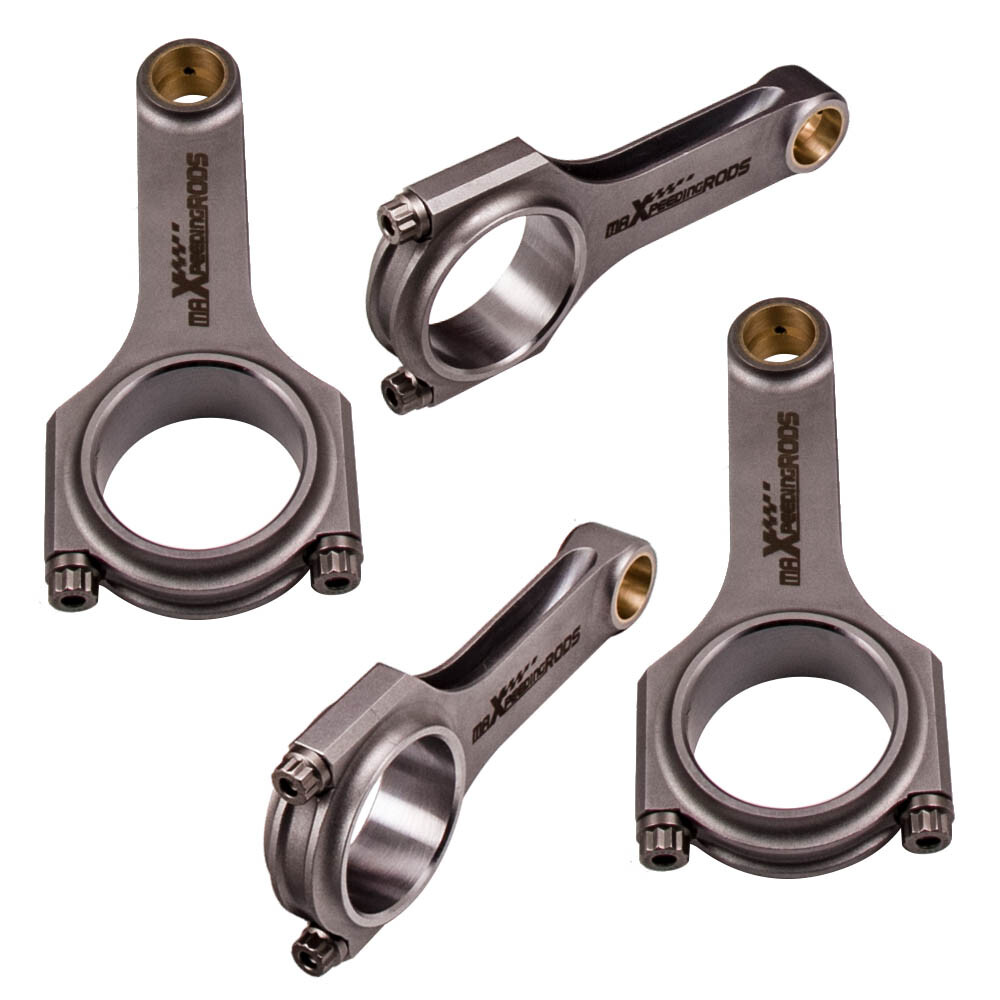 High-Strength H-Beam Connecting Rods for Alfa Romeo Nord 1750-2000 2.0L with ARP 2000 Bolts - 6.181