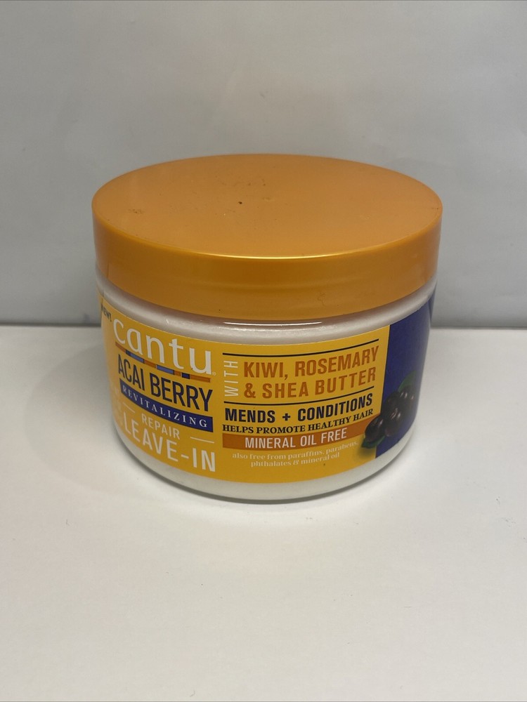 Cantu Acai Berry Leave-In Revitalizing Repair Cream 12 Ounce-image