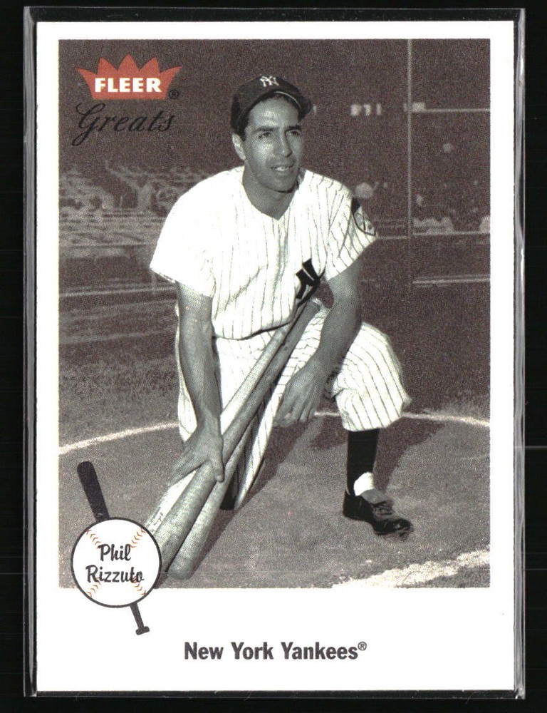 Phil Rizzuto 2002 Fleer Greats of the Game #37  Baseball Card