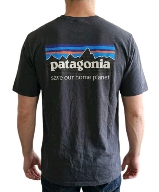 Patagonia Men's P-6 Mission Organic Cotton T-shirt ! Size L