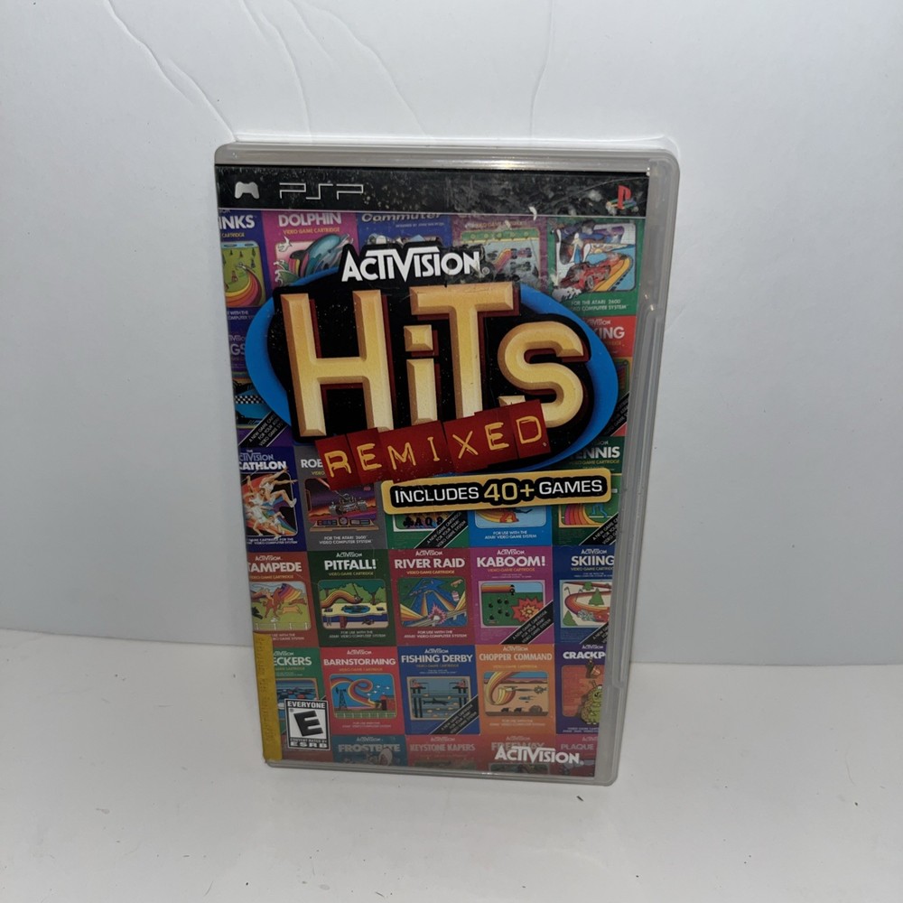 Activision Hits Remixed Sony PSP 2006 Complete with Manual Tested Working NTSC