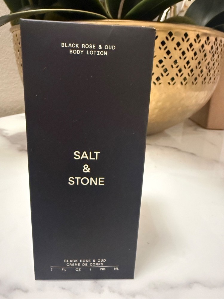 SALT & STONE Black Rose And Oud Body Lotion 7FL OZ