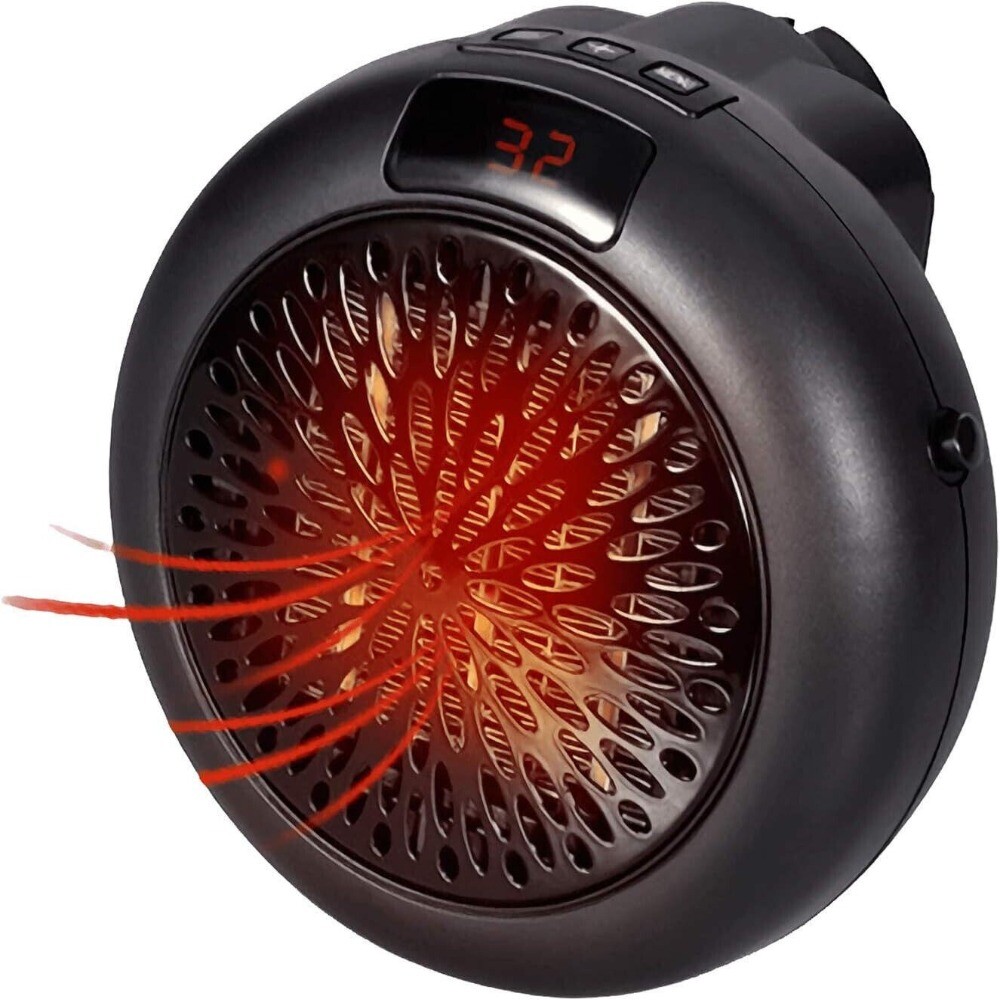 Fast Heating Mini Electric Heater ABS Air Blower Portable Wall Space Heater-image