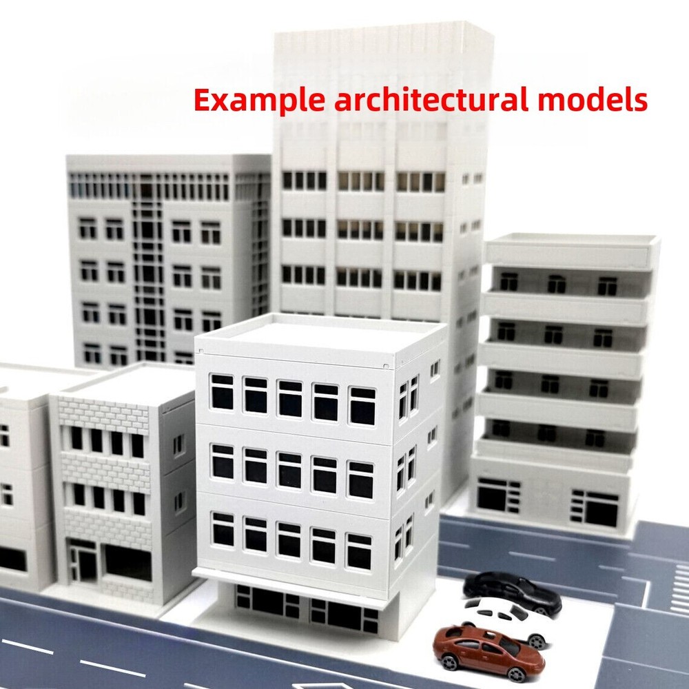 1:150/64 Diorama Building Model Railroad Layout City House Office Scene Model