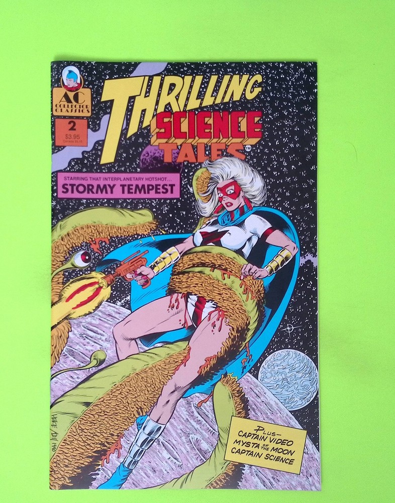 Thrilling Science Tales #2 1990 AC Comics High Grade Comic Book X91-234-image