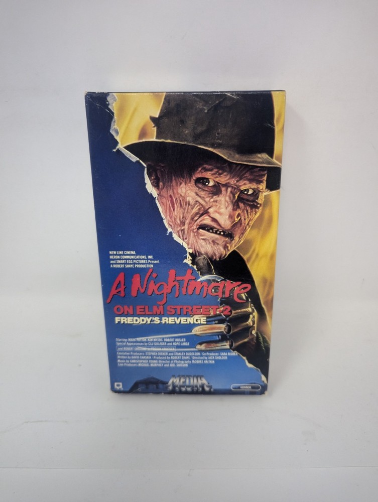 Nightmare on Elm Street 2: Freddy’s Revenge, 1985, VHS 1986, Robert Englund