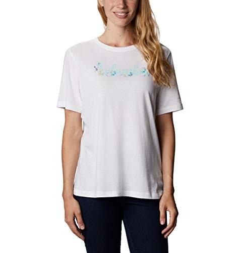 Columbia NWT Women's Bluebird Day Relaxed Crew Neck T-Shirt Tee Top Plus Size 3X