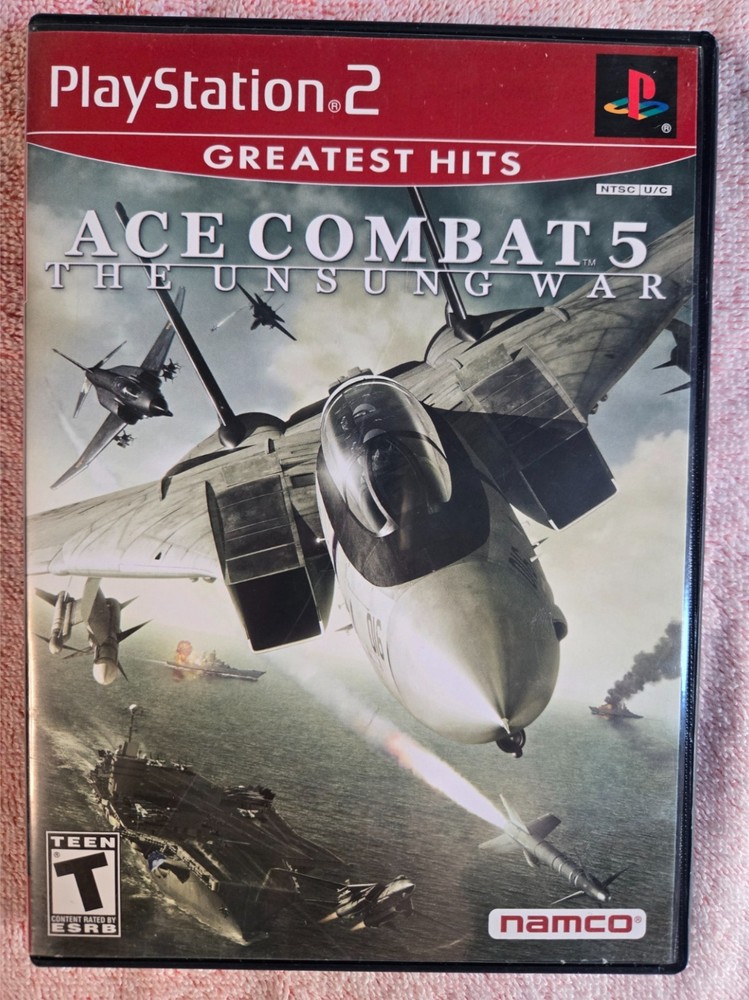 Ace Combat 5: The Unsung War (Sony PlayStation 2, 2004) CIB-image