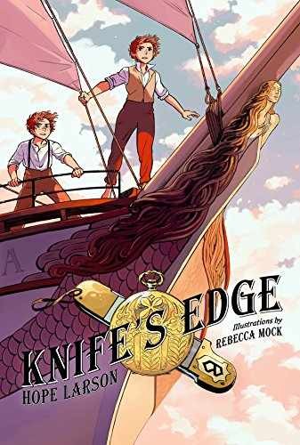 Knife's Edge: A Graphic Novel (Four - Paperback, by Larson Hope - Very Good x