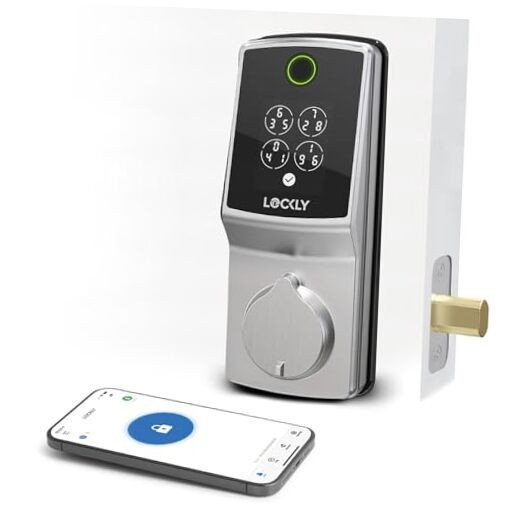 Smart Lock Secure Pro with Fingerprint Keyless Entry and Built-in Wi-Fi