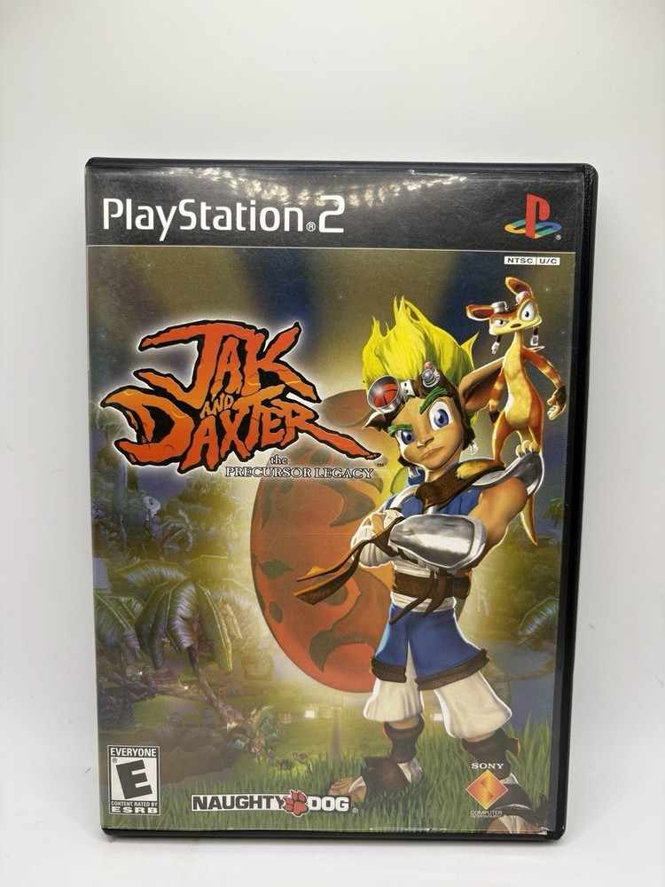 Jak and Daxter: The Precursor Legacy PlayStation 2 PS2 Black Label