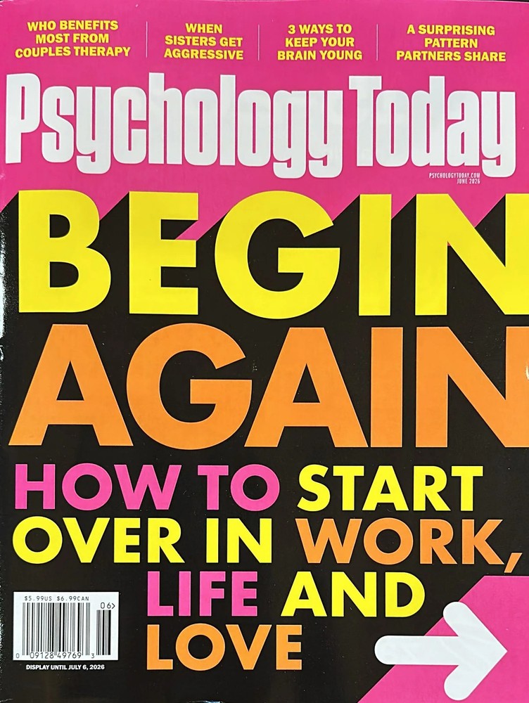 Psychology Today Magazine June 2026