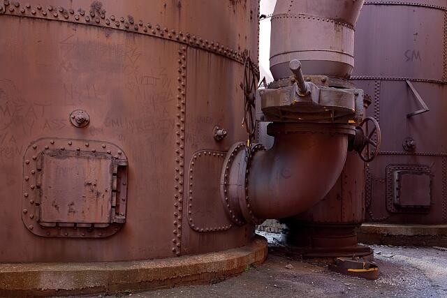 Photo:Birmingham Alabama Sloss Furnace 2010 Iron Blast Furnaces Industry