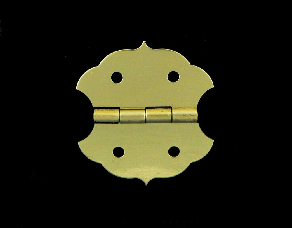 L228 -Brass Plate  Decorative Butterfly hinge (10 pcs.) 