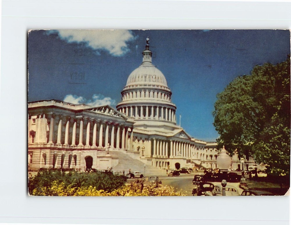 Postcard US Capitol Washington DC USA
