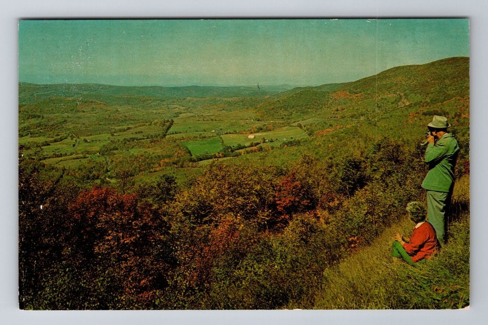 Williamstown MA- Massachusetts, Petersburg Pass Ski Area, Vintage Postcard
