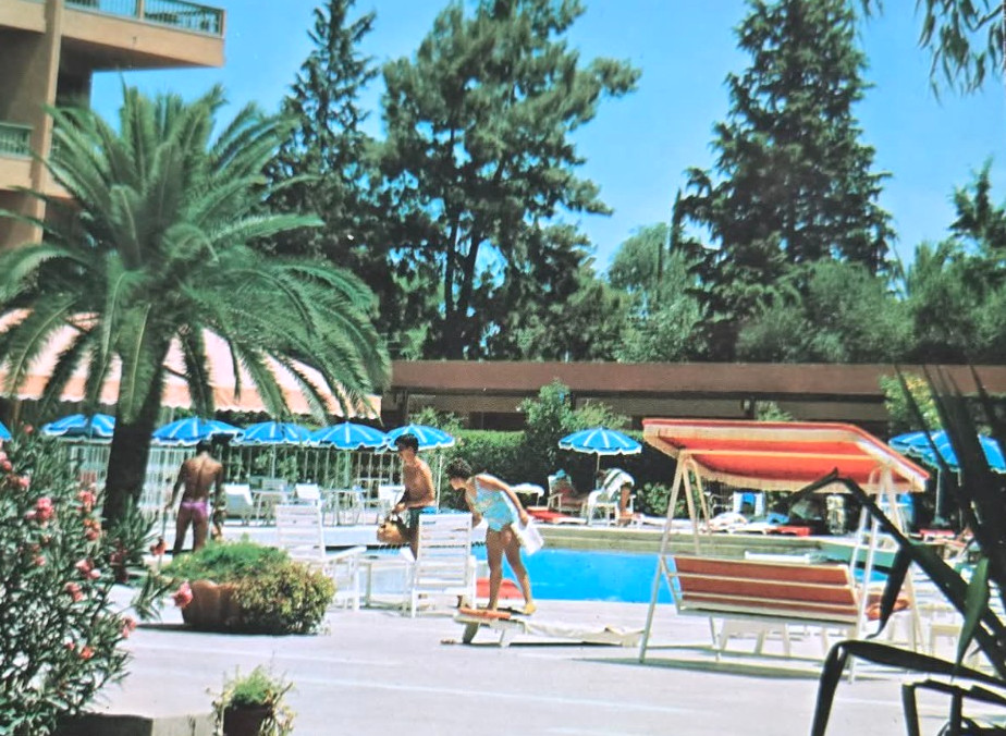 1980s Hotel Es-Saadi Swimming Pool Marrakech Postcard Next Day Shipping
