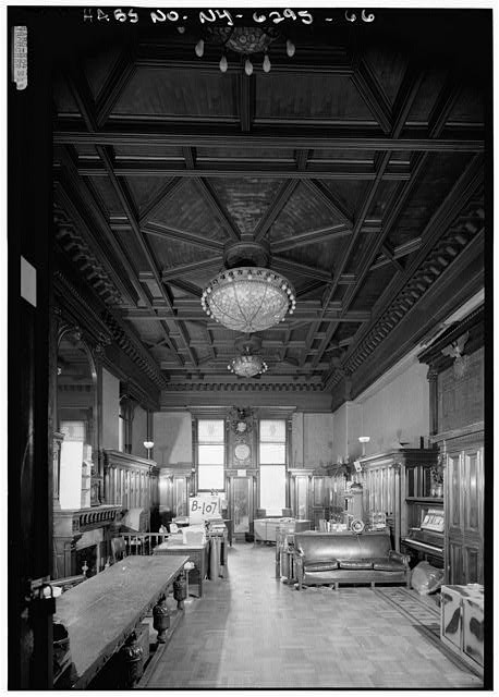 Seventh Regiment Armory New York NY 1900s Second Company Room Interior