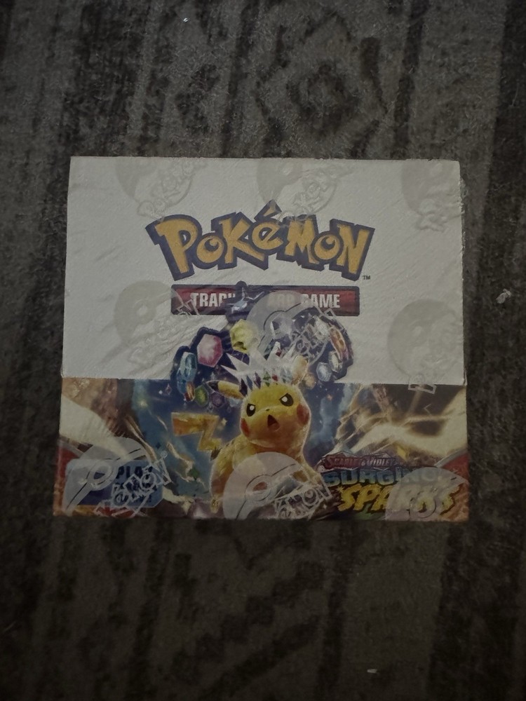 Pokémon TCG Scarlet & Violet Surging Sparks Booster Box Pack - Factory Sealed