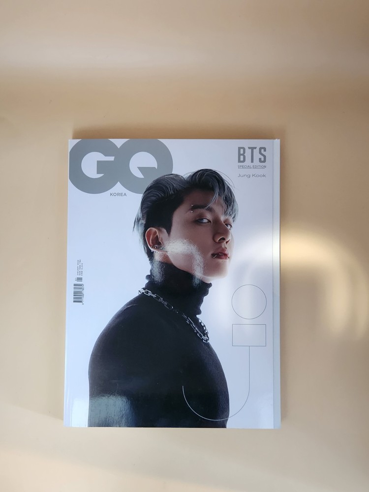 GQ Korea Magazine January 2022 Limited Edition BTS Jungkook Cover
