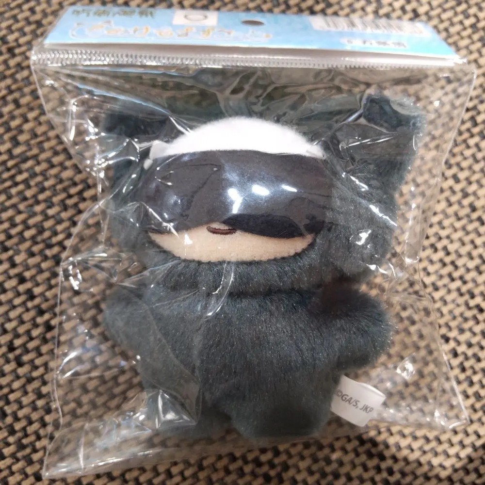Jujutsu Kaisen Satoru Gojo Chimikemo Plush Mascot doll keychain 10cm New Japan