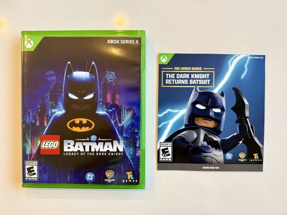 LEGO Batman: Legacy of the Dark Knight - Microsoft Xbox Series X|S - Mint w/ DLC