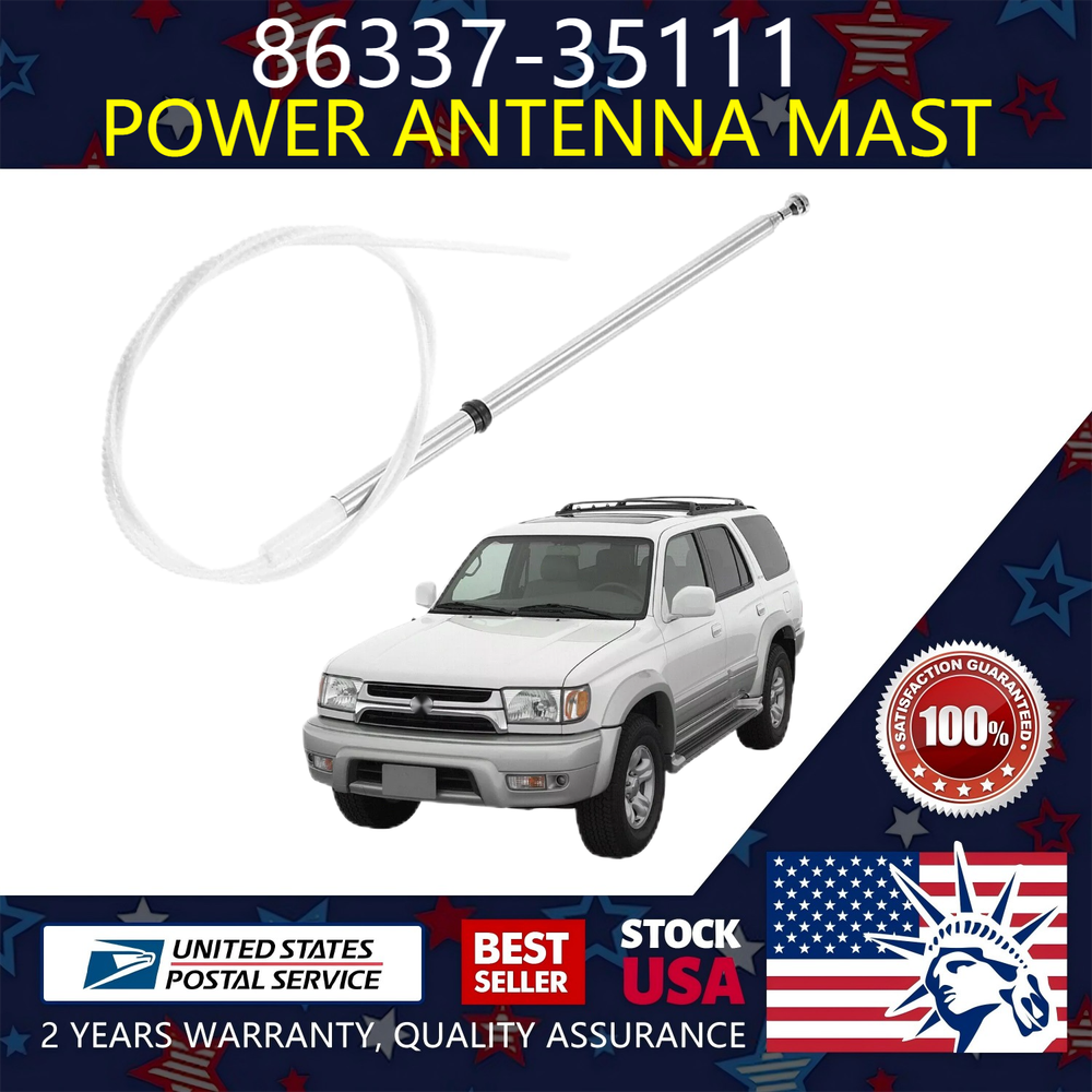 Power Antenna Conversion Kit - Fits: 1996-2002 Toyota 4 Runner oem 86337-35111
