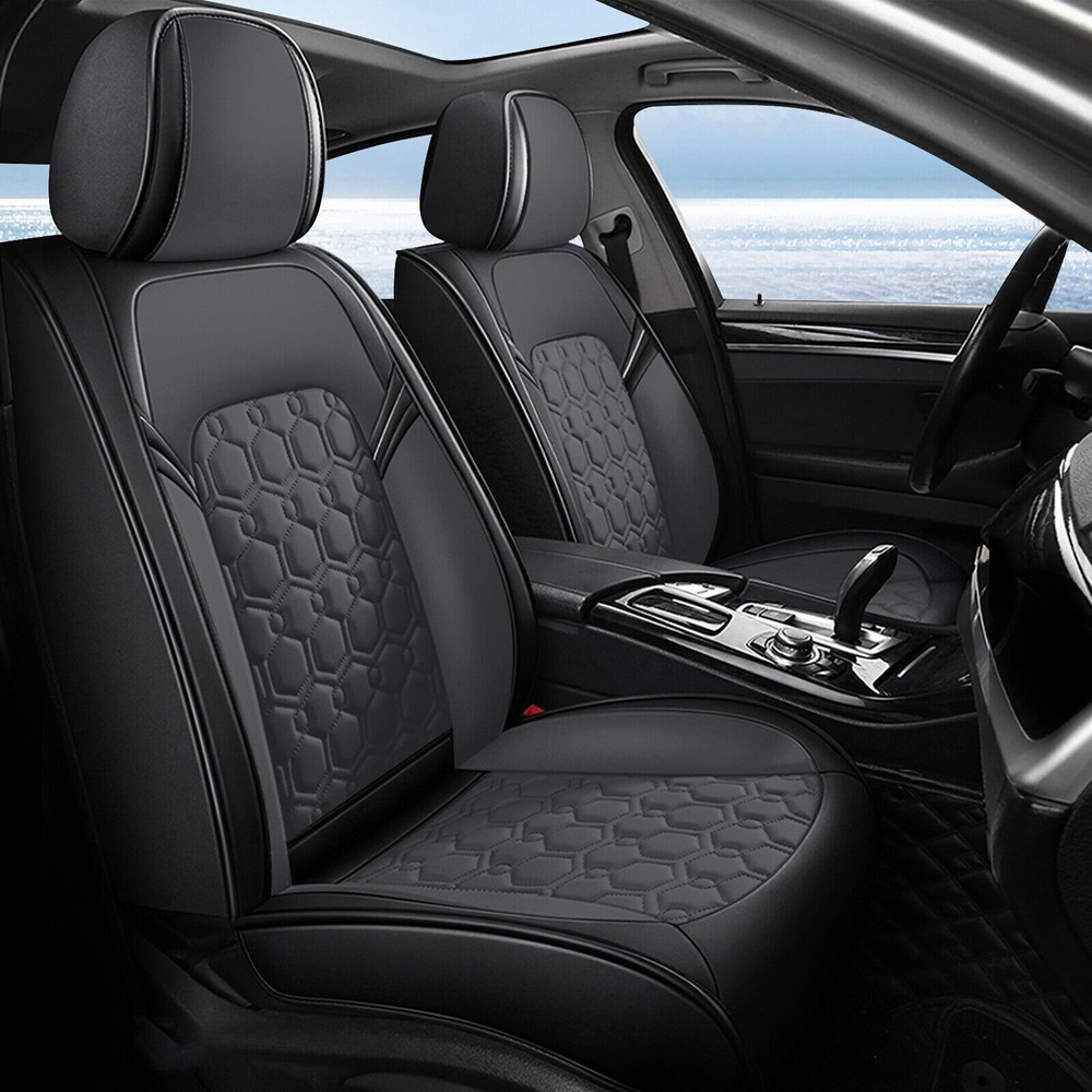 Full Set PU Leather Seat Covers Protector Pad For Volkswagen Taos 2022-2024