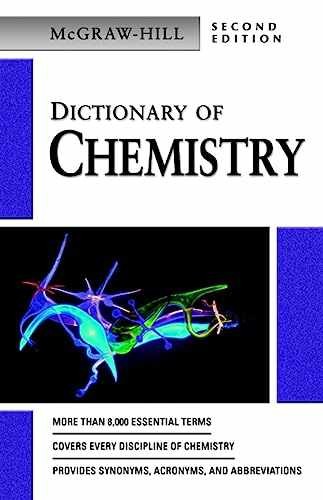Dictionary of Chemistry - Paperback, by McGraw-Hill - Very Good