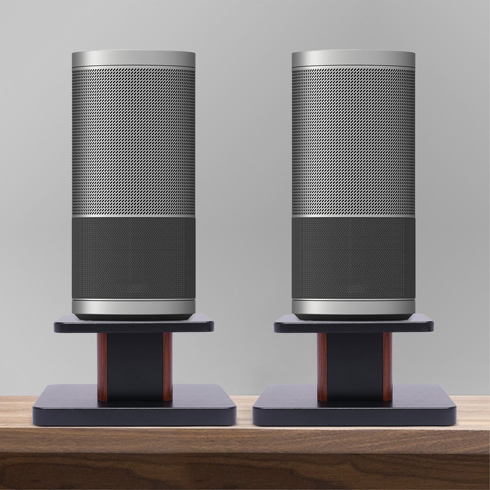 2PCS Studio Monitor Stands Desktop Speaker Stands W/ Desk Clamp Durable 15kg