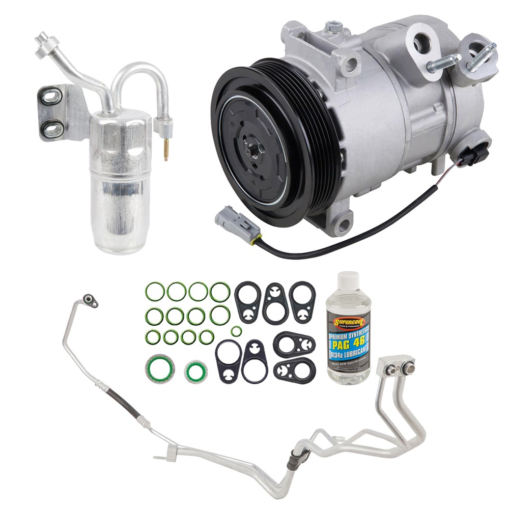Jeep Compass & Patriot AC Compressor with A/C Repair Kit-image