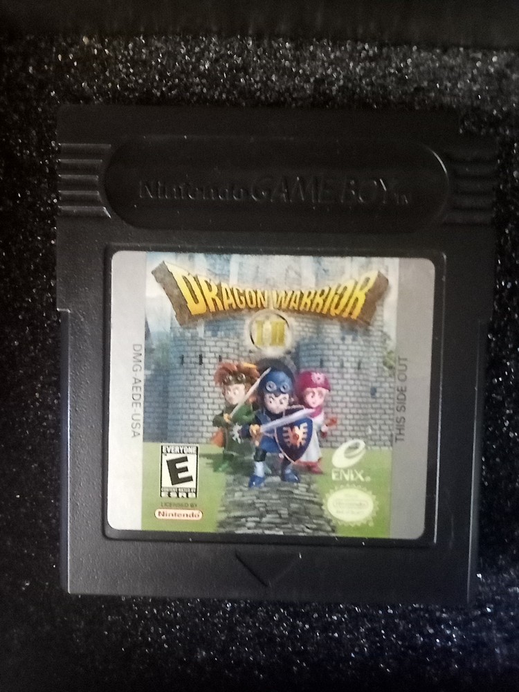 Dragon Warrior 1 & 2 original GBC game Cartridge Only