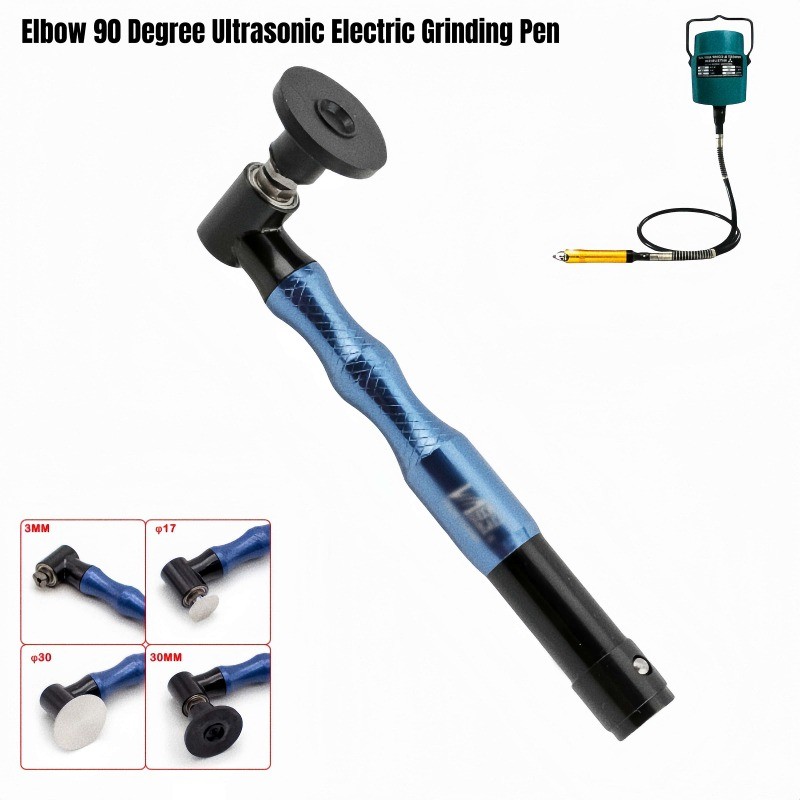 90-Degree Elbow Ultrasonic Electric Grinding Pen for Rotary Polishing BM-90D