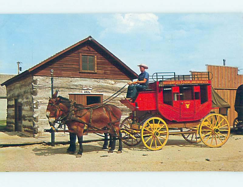 Unused Pre-1980 MUSEUM SCENE Abilene Kansas KS hs9253