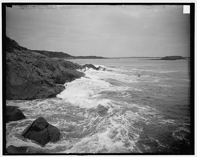 Surf,Norman's Woe,reefs,Magnolia,Massachusetts,MA,Detroit Publishing Co,1905 1