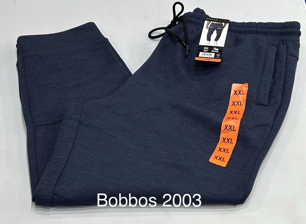 Spyder Men's Active Fleece Bonded Jogger, Blue, Size XXL