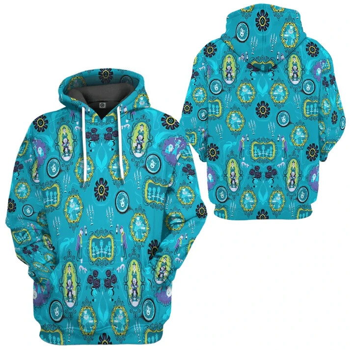 Gearhumans 3D The Haunted Mansion Custom Tshirt Hoodie Apparel