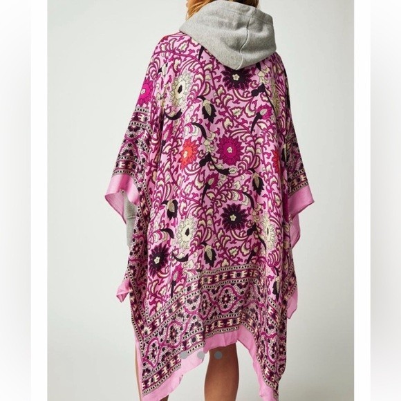 Free People Women's Kimono Duster Magic Dance Beach Cover Up Boho Indie Layering