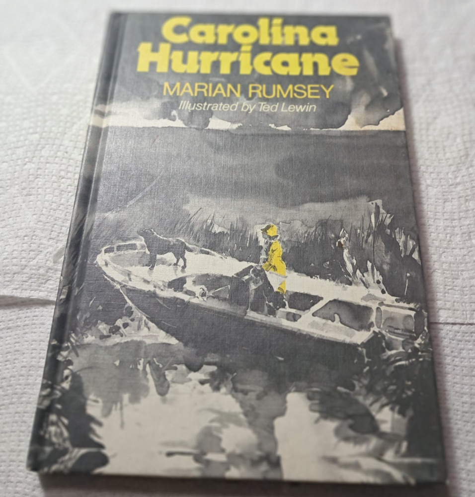 Carolina Hurricane Marian Rumsey Ted Lewin Weekly Reader Classic Vintage HC 1977