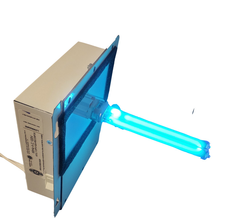 BEUV UV Lamp AC Duct Light air cleaner ultraviolet uvc Germicidal Single-image