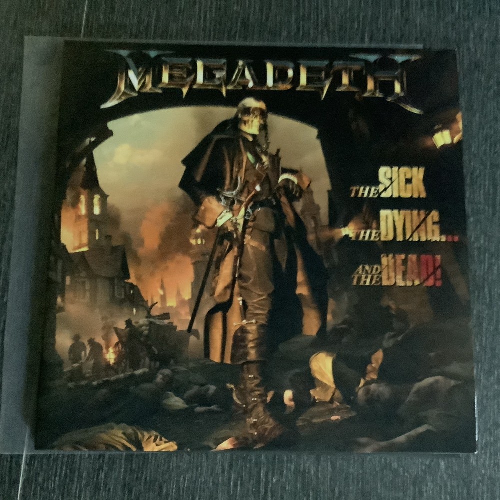 Megadeth - The Sick, The Dying... And The Dead! Blue/Green Vinyl 2LP 2022 EX!