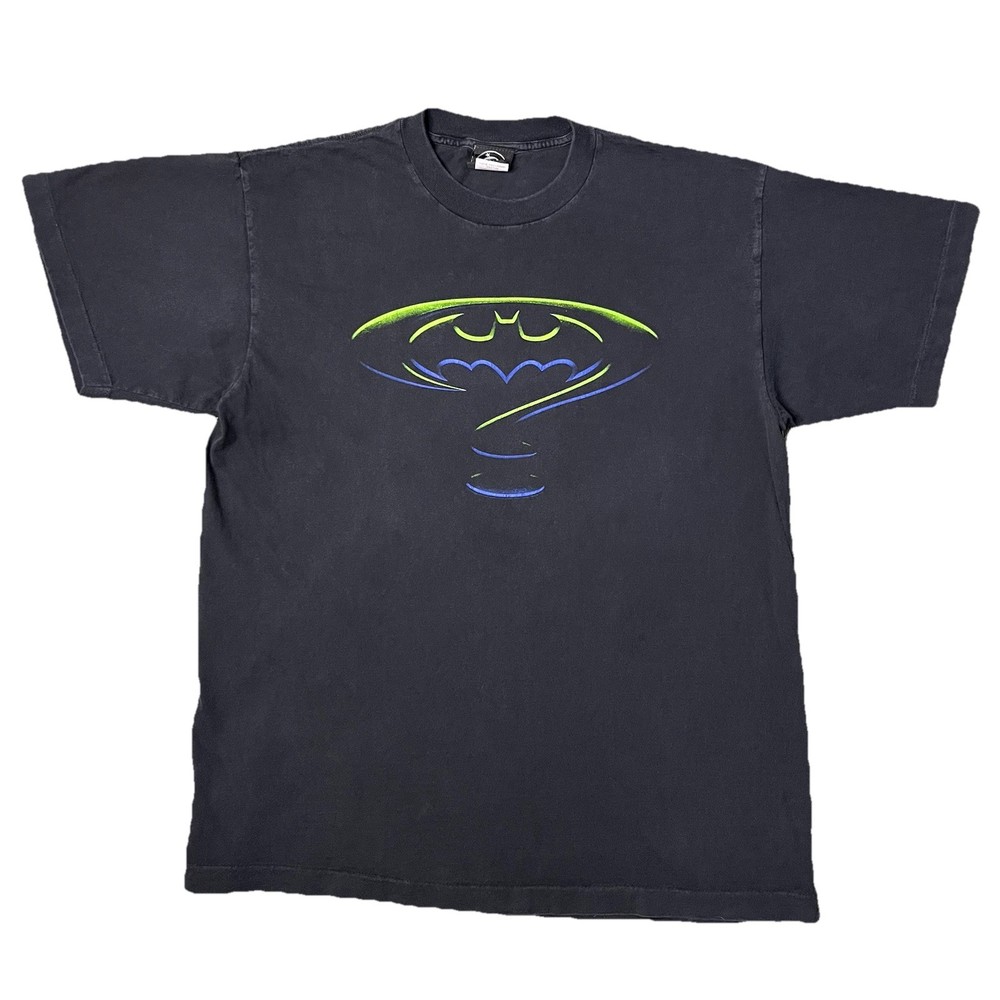 Vintage 1995 Batman Forever DC Comics Movie T Shirt XL Made in USA Single Stitch