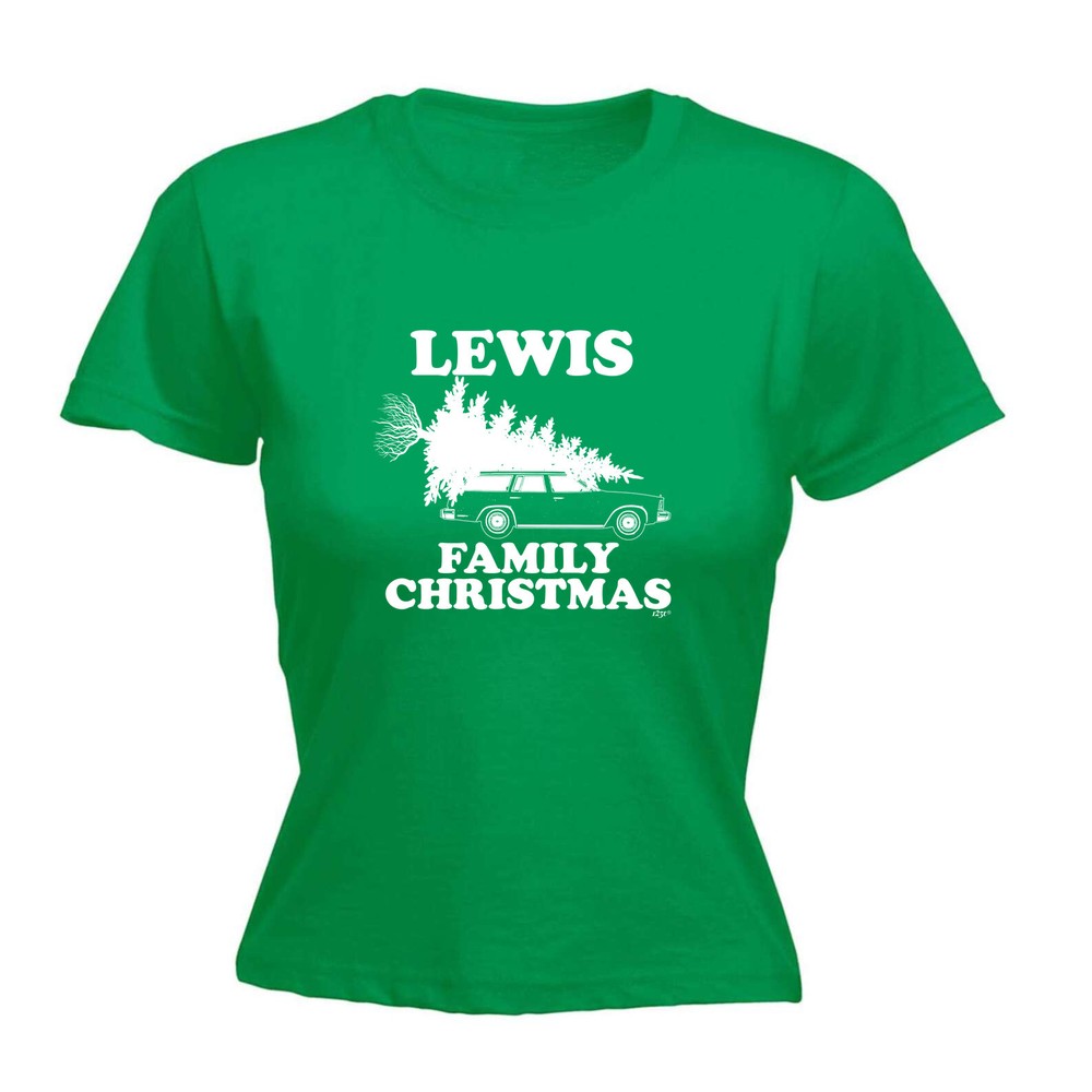 Christmas Family Lewis - Womens T Shirt Funny T-Shirt Novelty gift tshirt