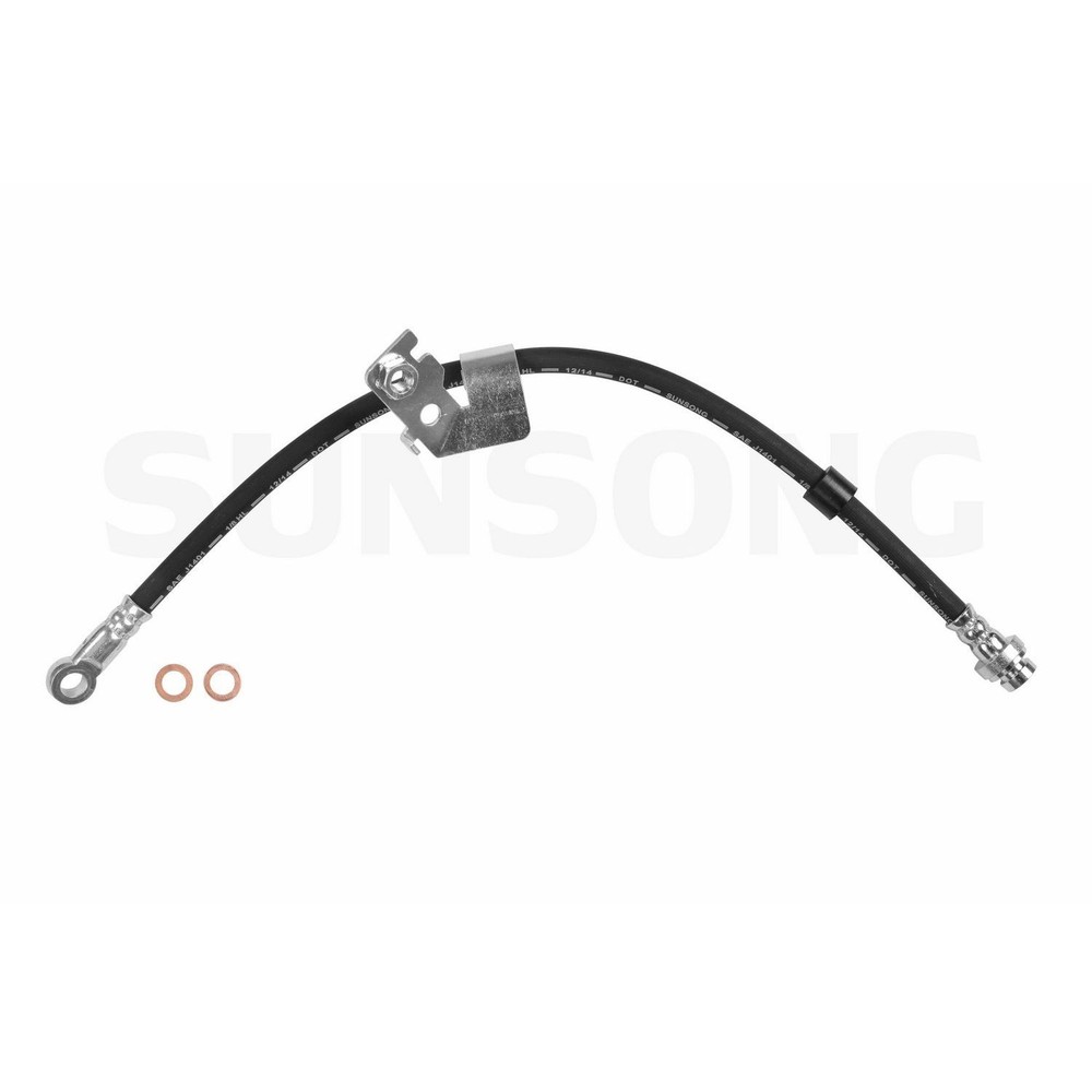 Sunsong 2202601 Brake Hydraulic Hose For Select 07-17 Chrysler Dodge Jeep Models