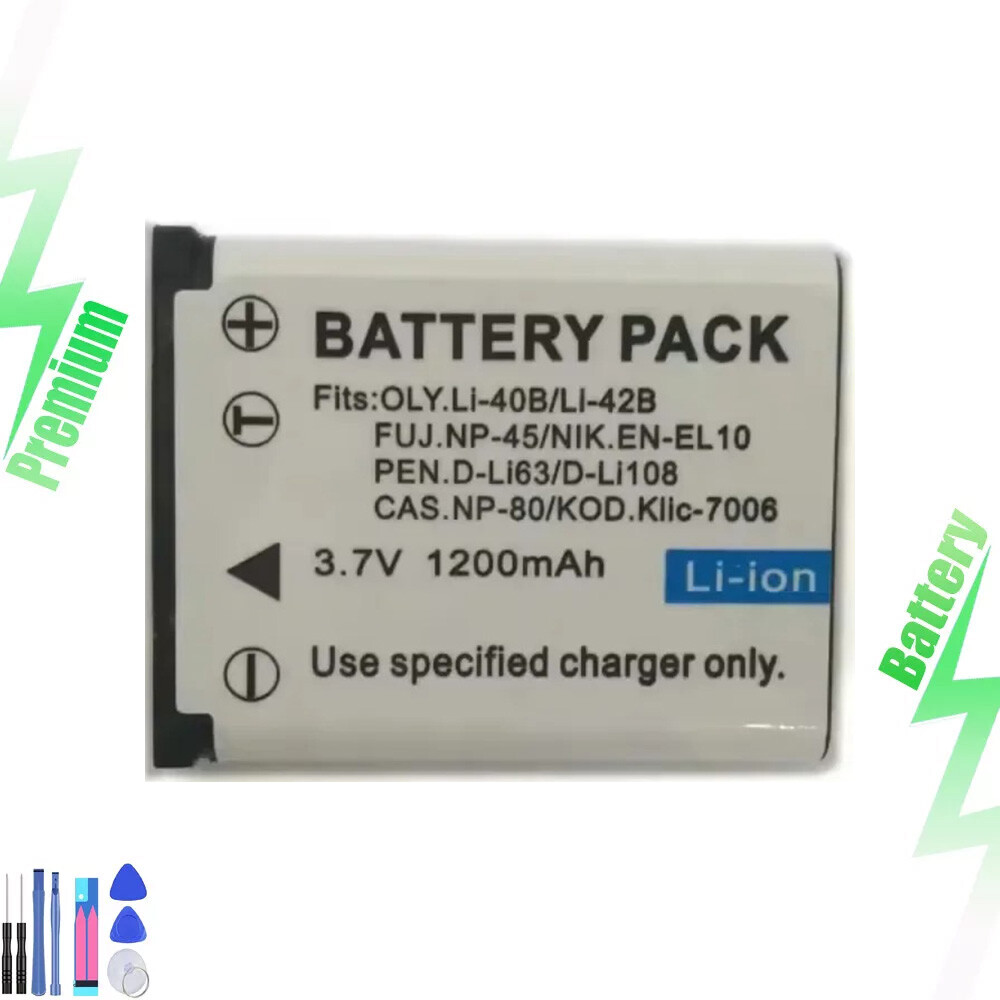 FNP45 Battery for Fuji FinePix JX680 JX700 JX710 JZ100 JZ110 JZ200 JZ250