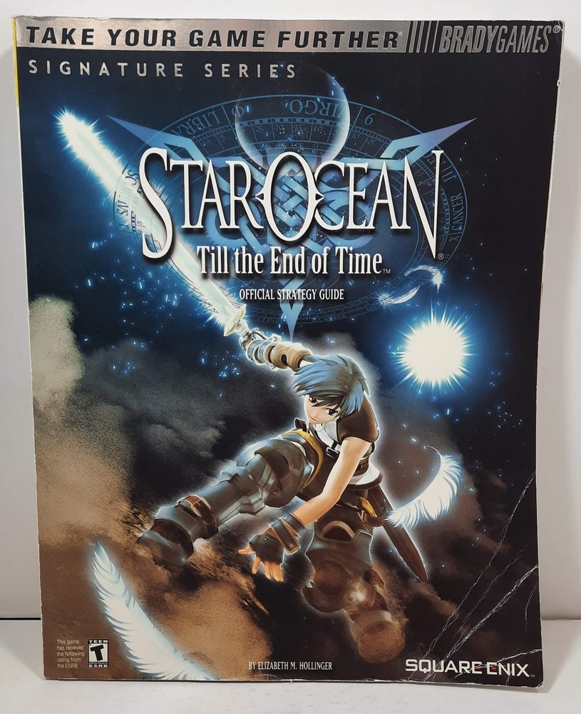 Star Ocean: Till the End of Time Official Strategy Guide Brady PS2