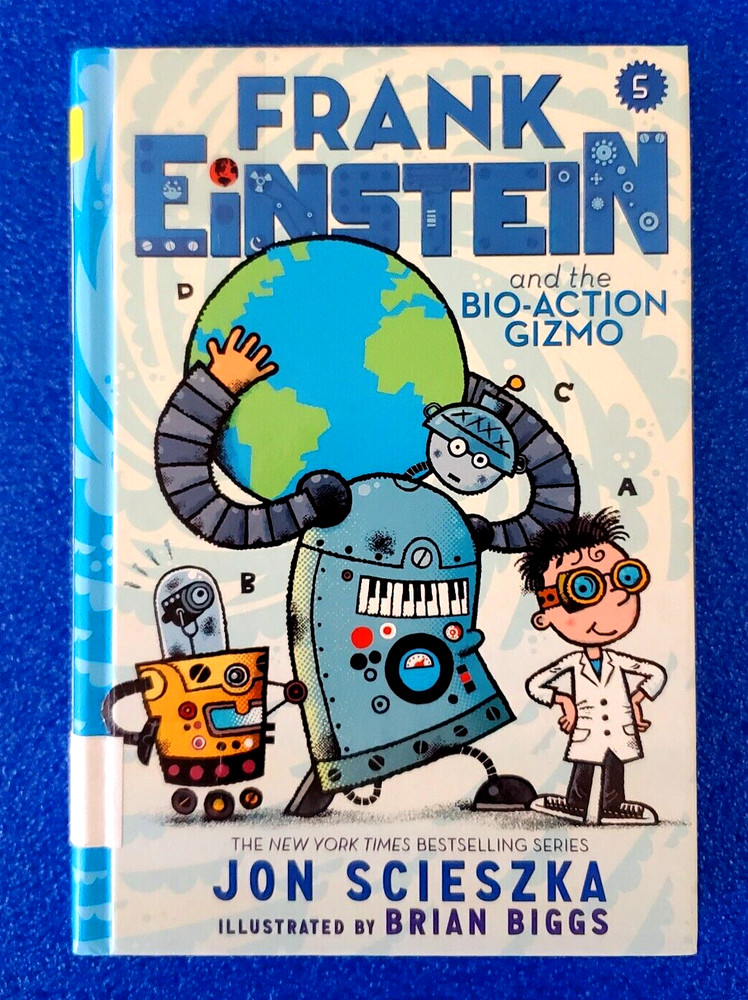 Frank Einstein And The Bio-Action Gizmo Hardcover Free Shipping Fiction Story