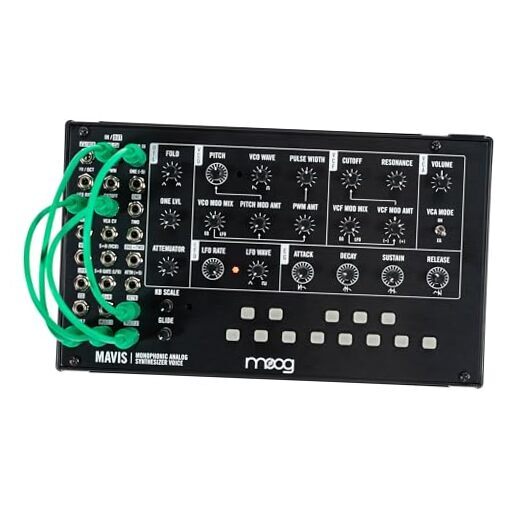 MOOG Mavis - Standalone Semi-Modular Analog Synthesizer Kit with Keyboard;
